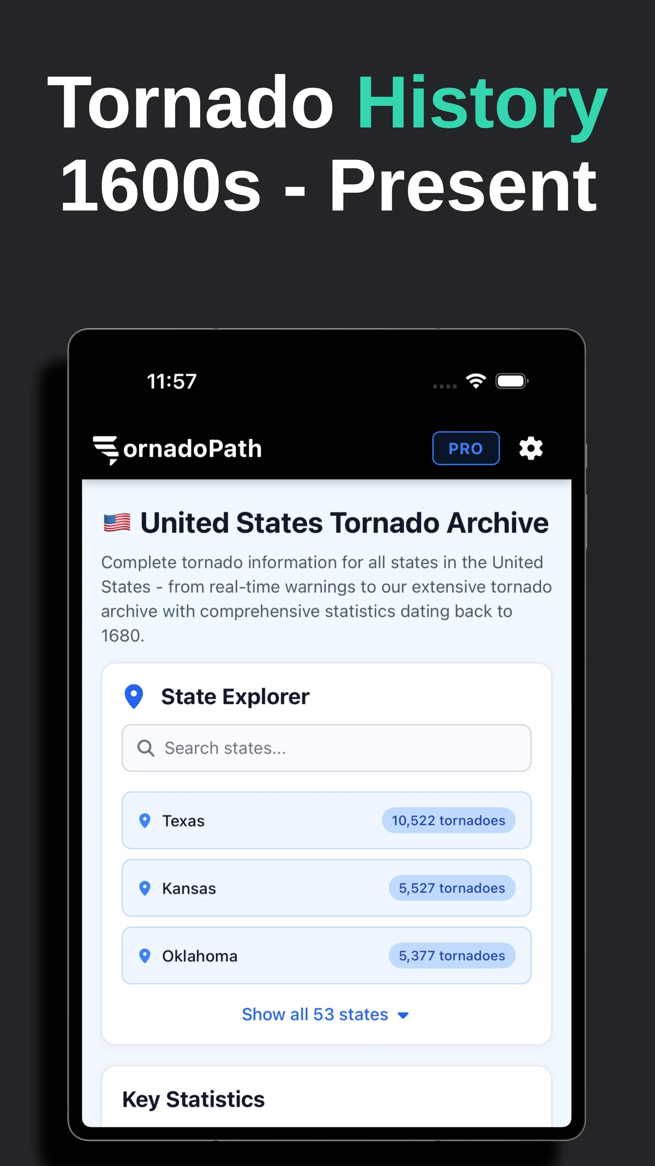 Tornado Tracker by TornadoPath screenshot